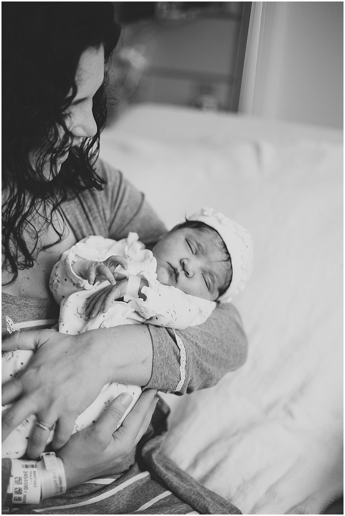 Charlottesville, Virginia newborn photographer, hospital session